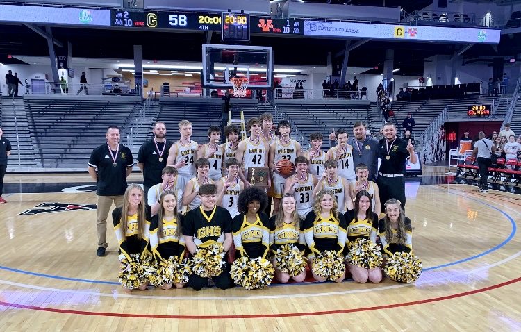 Gtown_Athletics's tweet photo. Good Luck G-Men in the Sweet 16 this evening at 5:30pm vs Meadowdale at Trent Arena. 

Tickets are ONLINE Only at https://t.co/vvjvlEVz9t https://t.co/bYMtIhqFtP