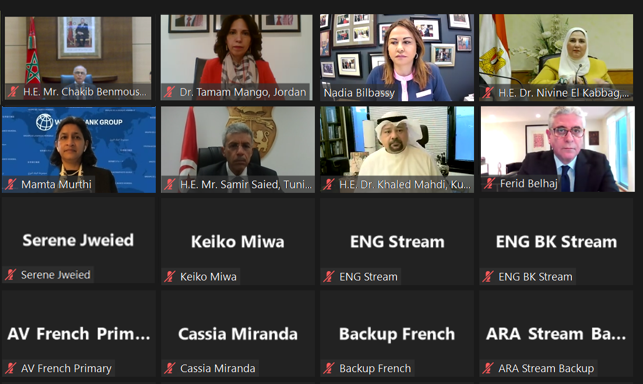 Happening Now: Live discussion on improving &amp; supporting our #humancapital in #MENA with <a href="/FeridBelhaj/">Ferid Belhaj</a>, <a href="/nadia_bilbassy/">Nadia Bilbassy Charters ناديا البلبيسي</a>, <a href="/MamtaMurthi/">Mamta Murthi</a>, and ministers and thought leaders. Watch: wrld.bg/pELP50IeUIX