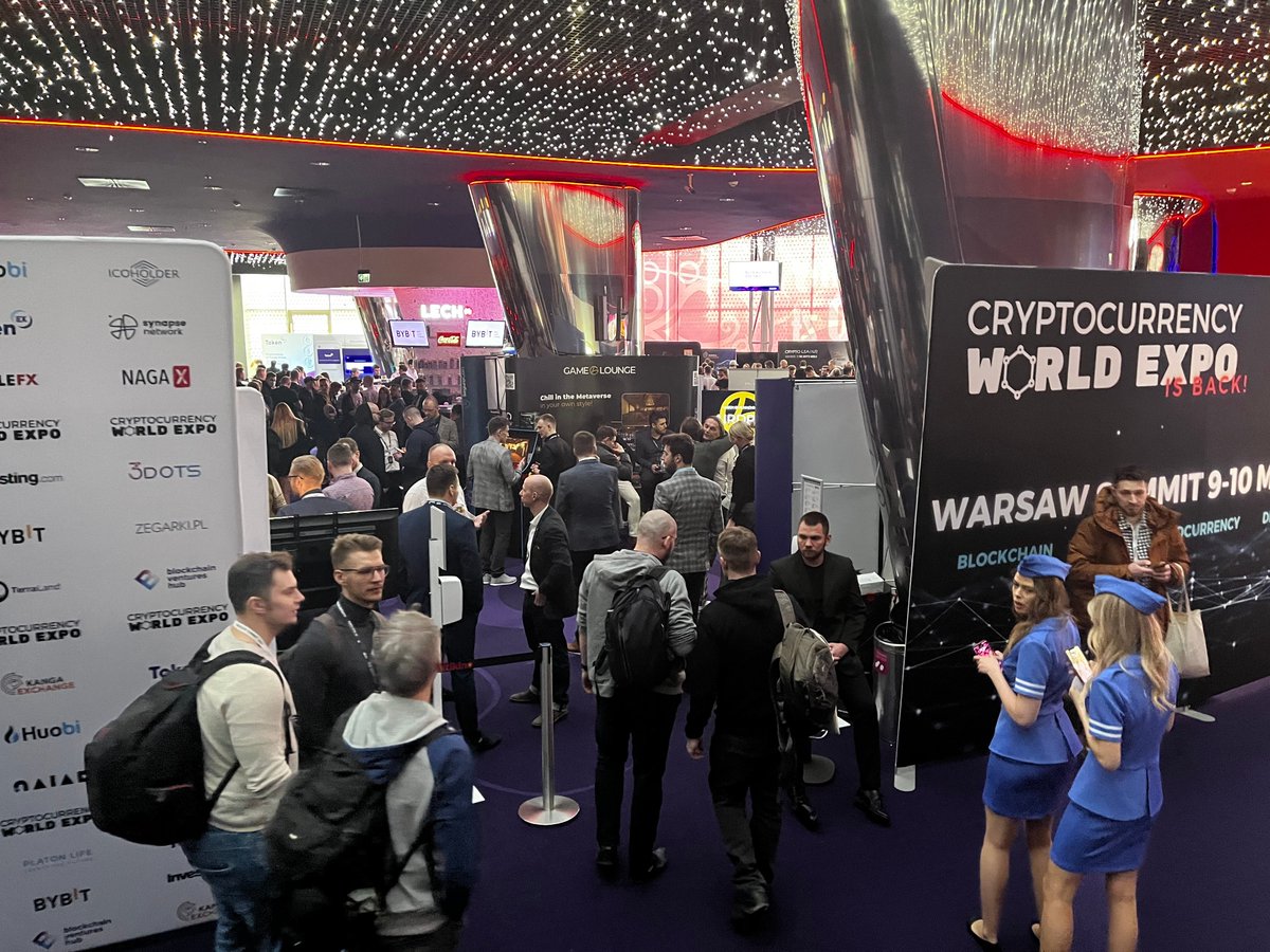Guess what we're doing today! 👀 🚀

#WarsawSummit #MOVEonTour <a href="/CryptoWorldExpo/">Cryptocurrency World</a>