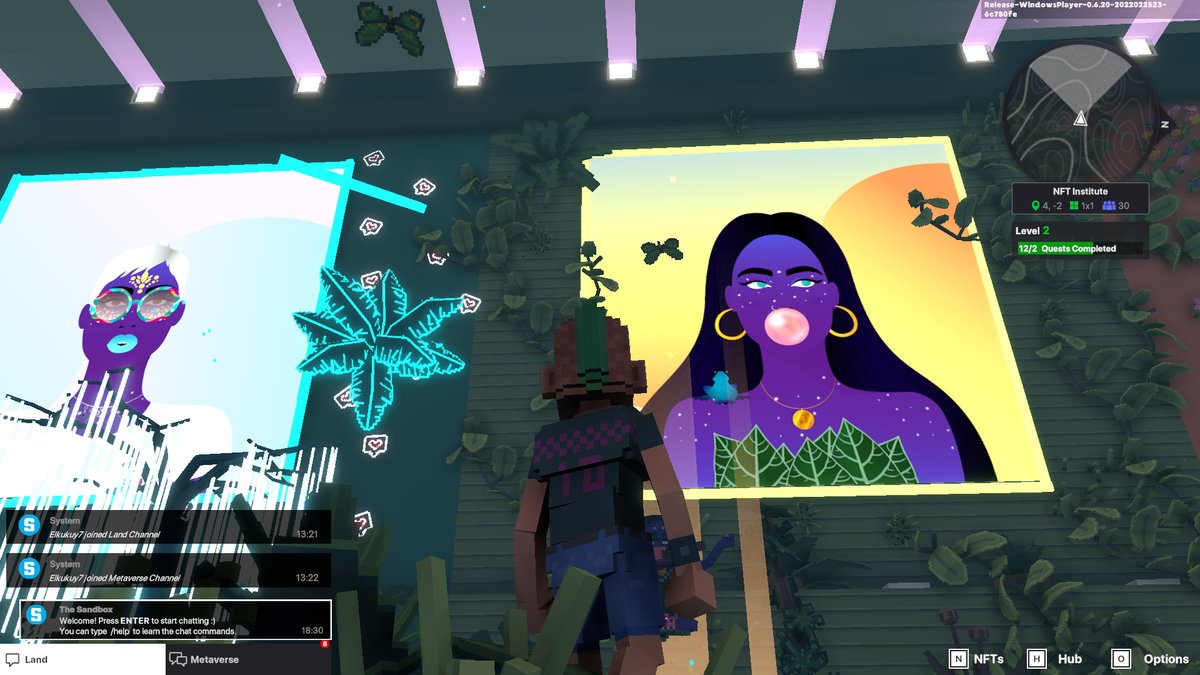 fopokyi's tweet photo. @TheSandboxGame @worldofwomennft I just participated in the daily #SandboxAlphaS2Contest for a chance to earn up to 1,000 $SAND! Starting March 7 - Selfie with WorldofWomen. Check out my screenshot below! 👇 #SandboxAlphaS2 https://t.co/HZ1SjZQtud