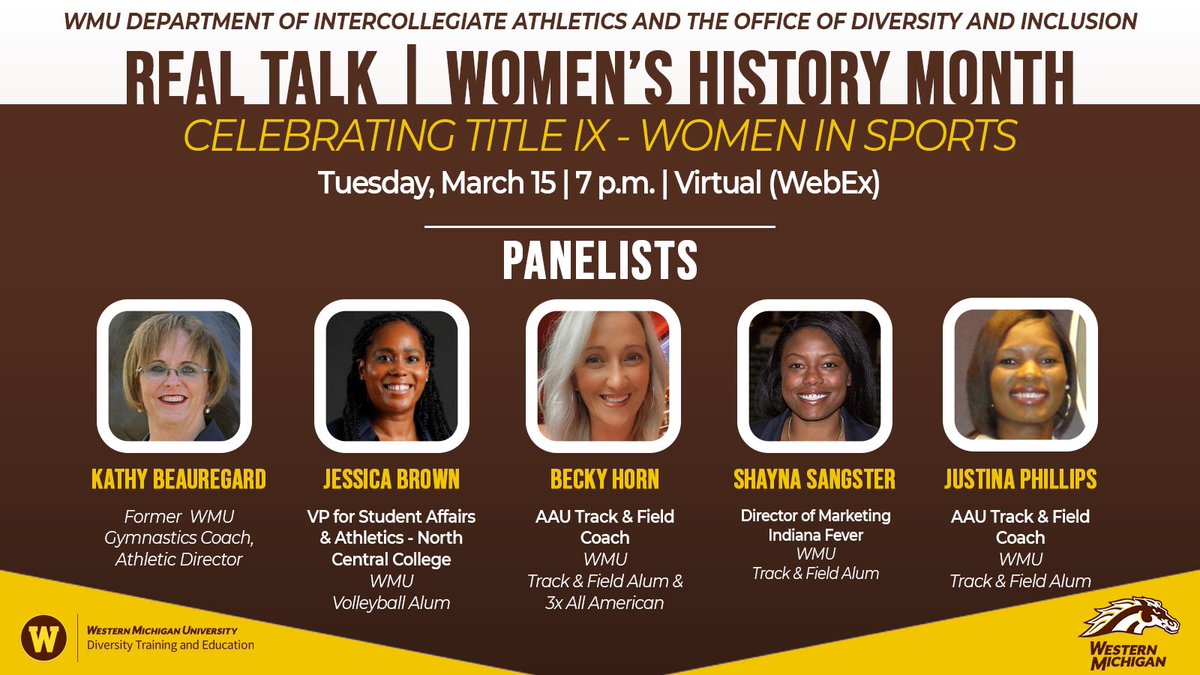 Western Michigan Athletics Diversity tweet media