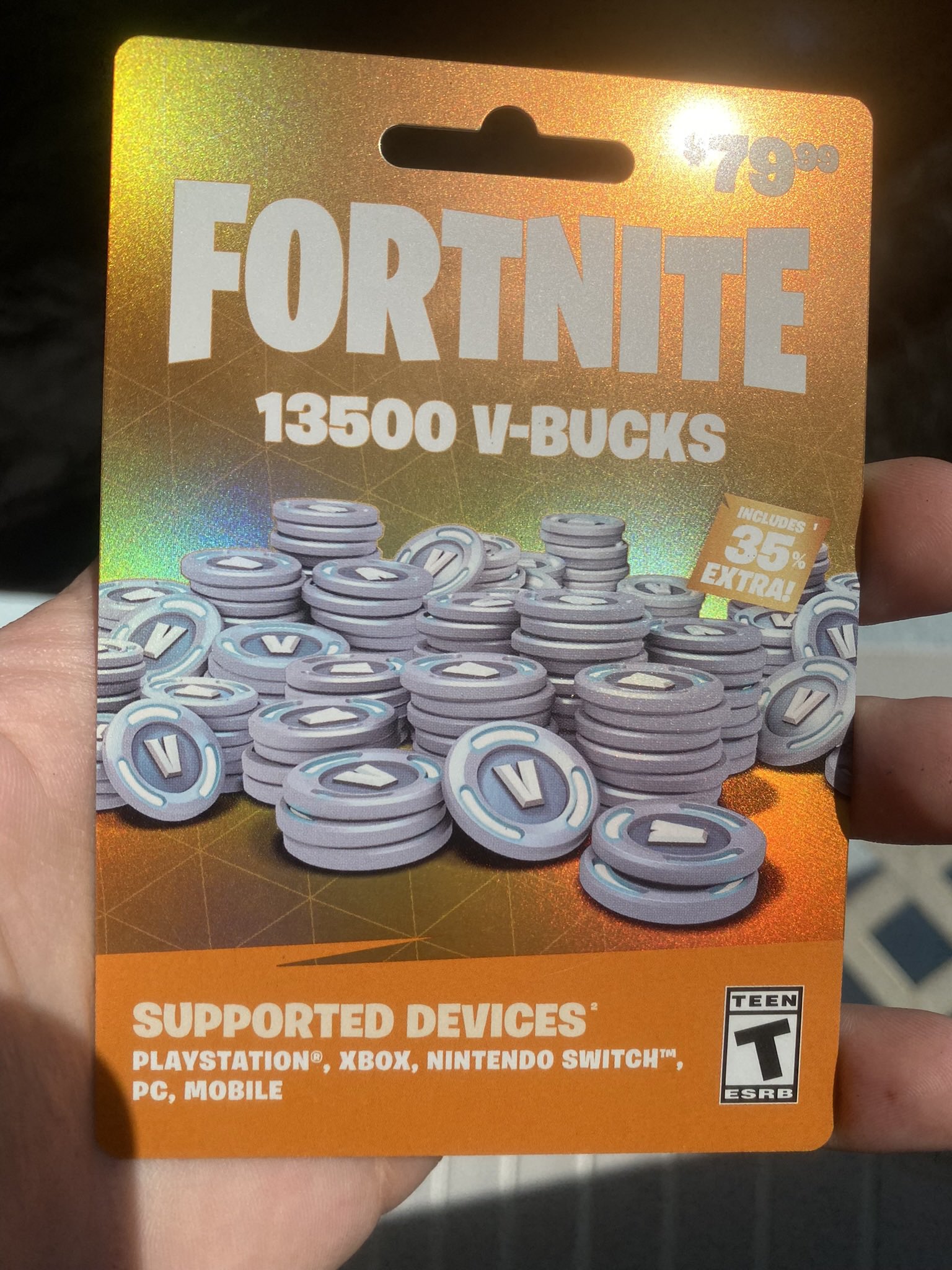 13,500 V-Bucks