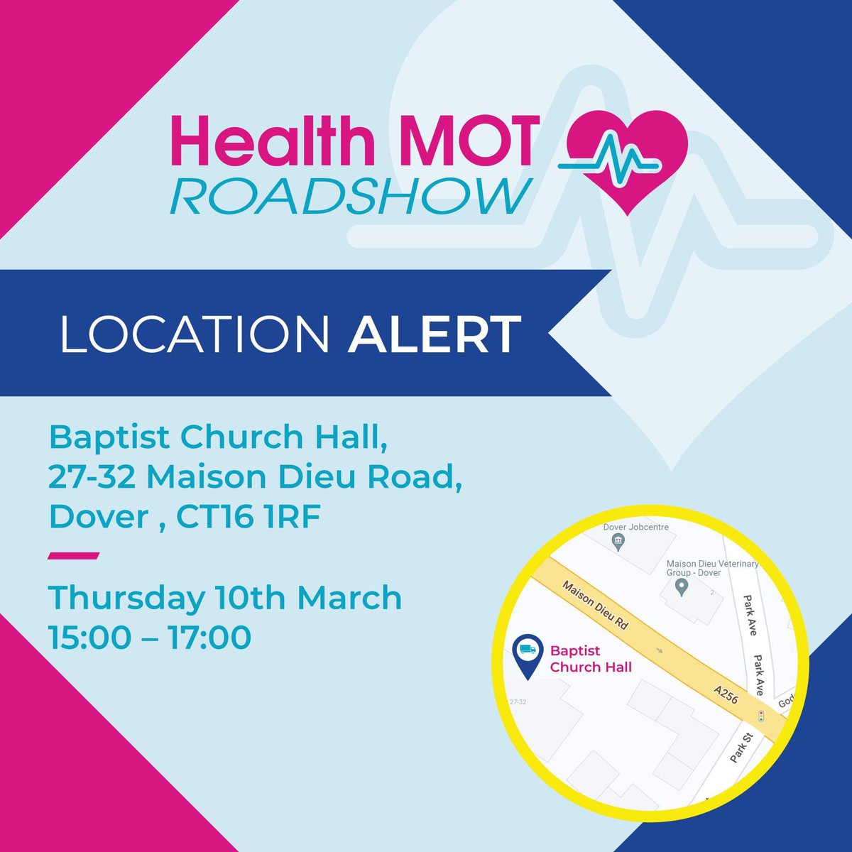Health MOT Roadshow tweet media