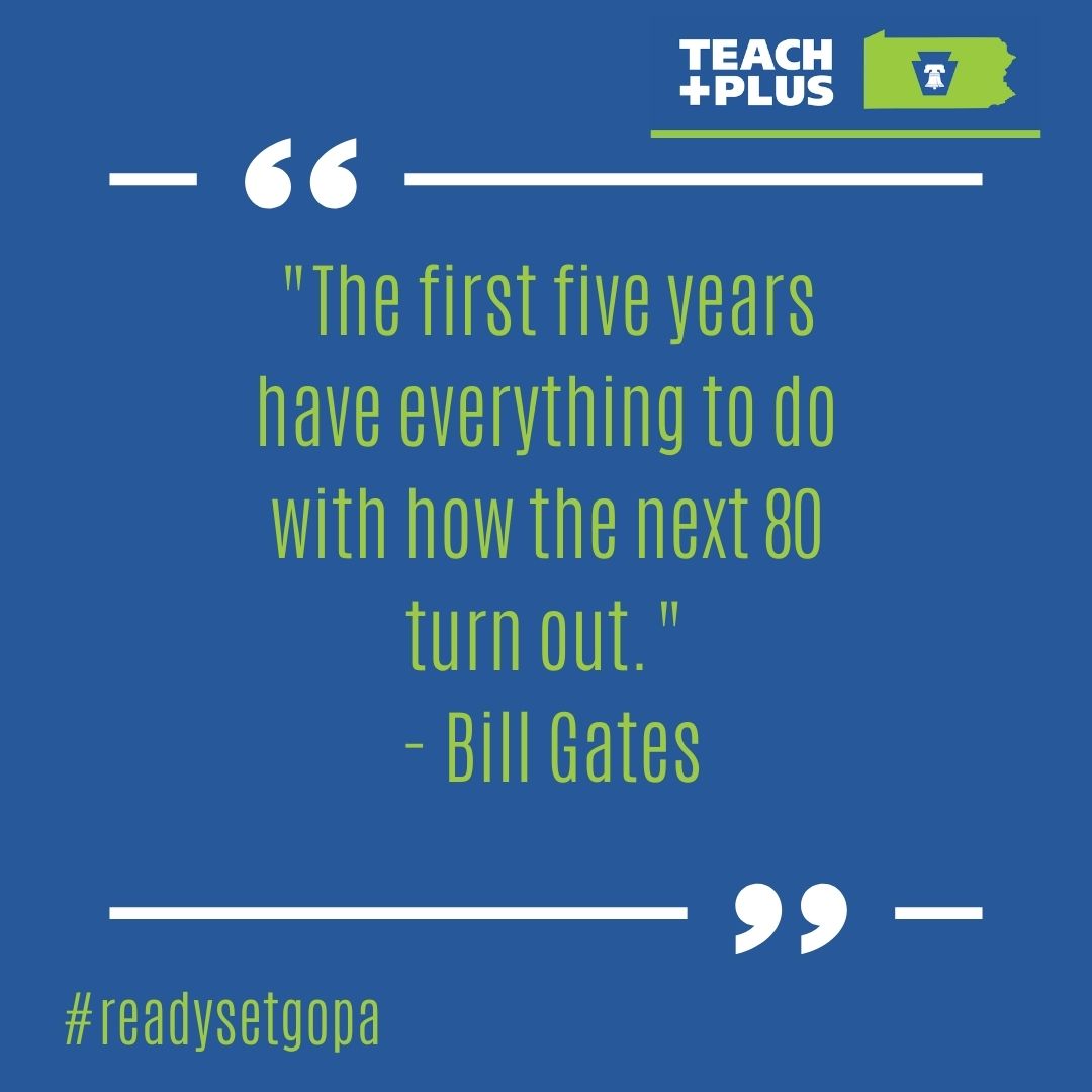 Imagine a future where every child reaches their full potential... #readysetgopa
