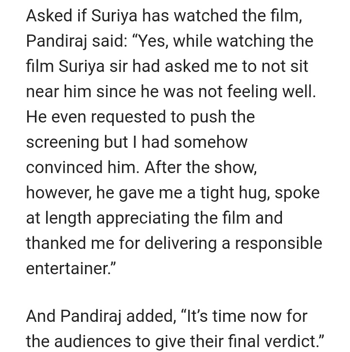 Nadippi07769682's tweet photo. • +ve Report 😍🔥🔥.. Enough 💥💥🤙🏻
@Suriya_offl #ETfromTomorrow
#EtharkkumThunindhavan https://t.co/WfxrsnML6Z