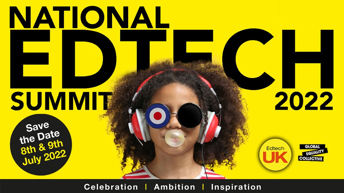 EdtechukHQ's tweet image. *Call for Speakers*.
Leader, teacher or educator.
We've a number of speaking opportunities at the 4th National #Edtech Summit 2022 // July 9th - #Brighton & #Hove.
Got an Edtech journey or insights to share?
Contact/Info: edtechuk.org
#digital #teaching #learning