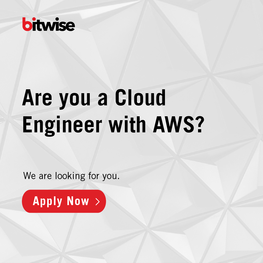 Bitwise_Updates's tweet image. Do you have what it takes to join our elite corps of Cloud professionals? We are hiring for multiple positions across the US. Explore all the open positions here: bit.ly/3eXDswT
#AWSDataEngineer #CloudEngineer #WeAreHiring #jobopportunities #Hiring #DataEngineer