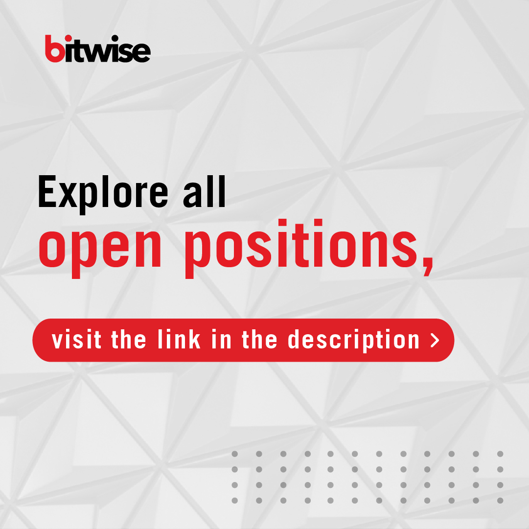 Bitwise_Updates's tweet image. Do you have what it takes to join our elite corps of Cloud professionals? We are hiring for multiple positions across the US. Explore all the open positions here: bit.ly/3eXDswT
#AWSDataEngineer #CloudEngineer #WeAreHiring #jobopportunities #Hiring #DataEngineer