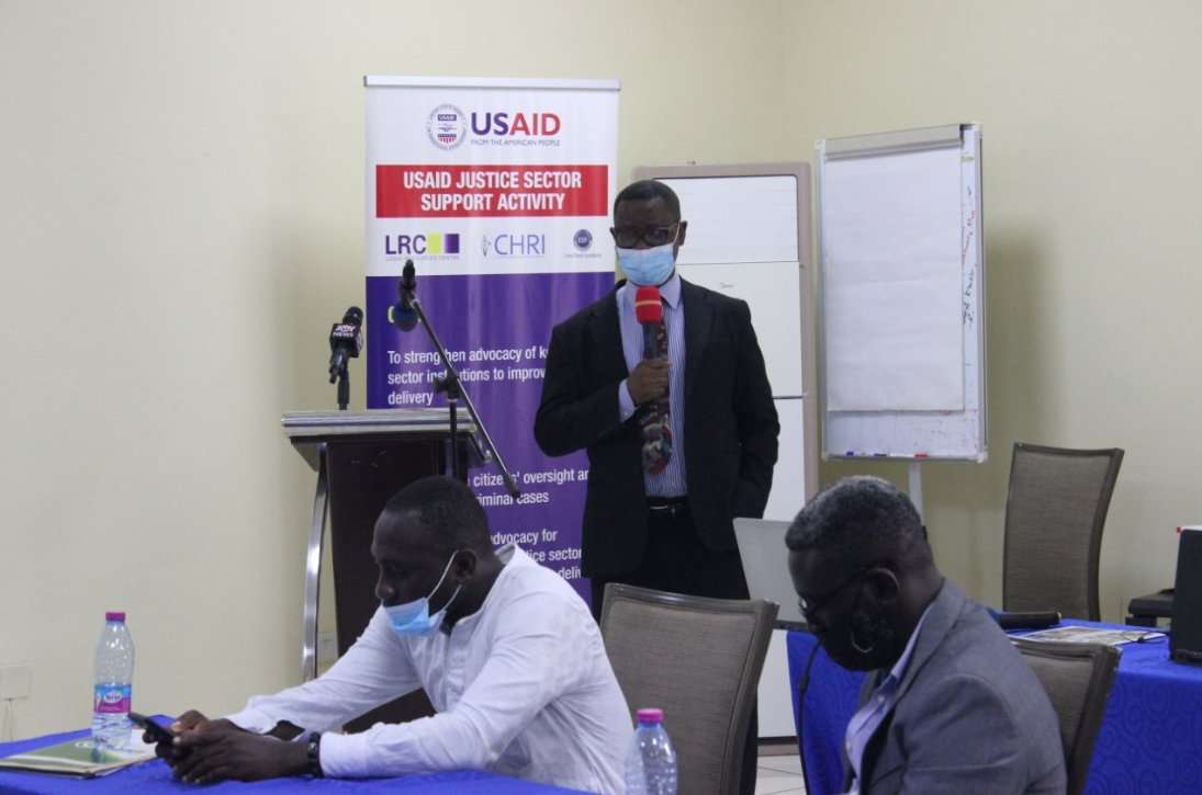 CHRIAFRICAOFFIC's tweet image. "The advantage of Community Service over other forms of punishment is that offenders are made to repay the community they offended" - Mr. Martin Nwosu, Legal/ADR Practitioner

Event: Sensitization Workshop for CSOs on Community Service Sentencing in Ghana 

@USAID 
#JSSActivity