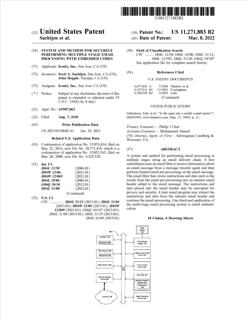 Truemark's tweet photo. Iconix issued its 17th patent. 
https://t.co/eOGylpI1v7 https://t.co/Qm3v7Wzghr