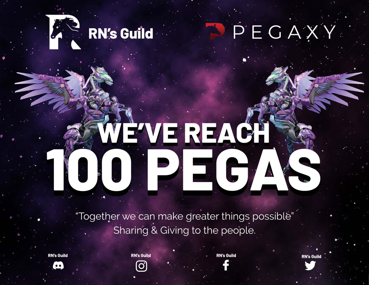 RNsGuild's tweet photo. Thank you Lord and @RyllGonzales for making this possible. Go RNsG! @RyllGonzales @PegaxyOfficial @RealCoreyWilton #PegaxyScholarship #PegaxyScholarships #pegaxyrental #PlayToEarn #Play2Earn #CryptoNews https://t.co/53vS1AQWZl
