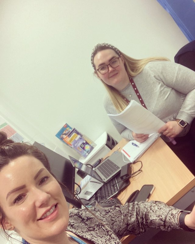 EarlyBreakUK's tweet photo. Itβs interview time in #Oldham. Rachael our Operational Manager and Shelby Wellbeing Specialist from @HCRG_SHOT are getting prepped! What are your tips for interviews??
#integratedservice #support #newjob #sexualhealth #substancemisuse #youngpeople #Oldham https://t.co/xrO5RqoaxU