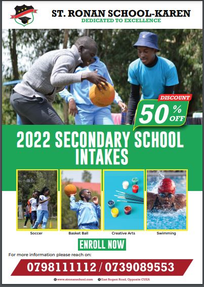 RonanSchool's tweet photo. Welcome to St Ronan School, enroll now and enjoy the 50% Discount https://t.co/PvUTXqs1dz