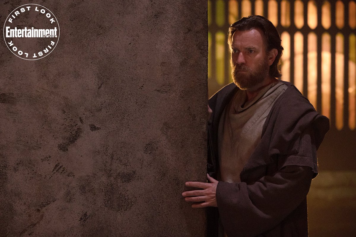 DiscussingFilm's tweet image. First look at Ewan McGregor’s return as Obi Wan Kenobi.