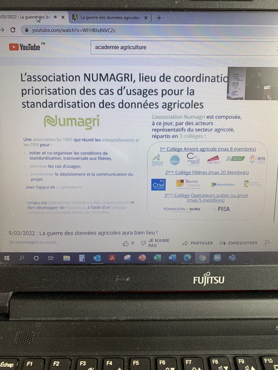 AcademieAgri's tweet photo. @vaskisa @Numagri_org N’hésitez pas à aller poser vos questions aux intervenants dès à présent sur le chat de notre chaîne YouTube https://t.co/PmlCAykeMc