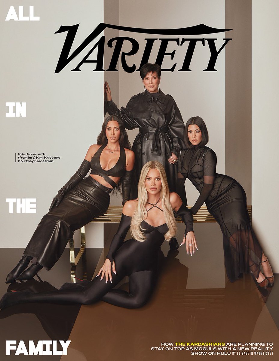 Variety Cover
#TheKardashians on premieres April 14 on @hulu