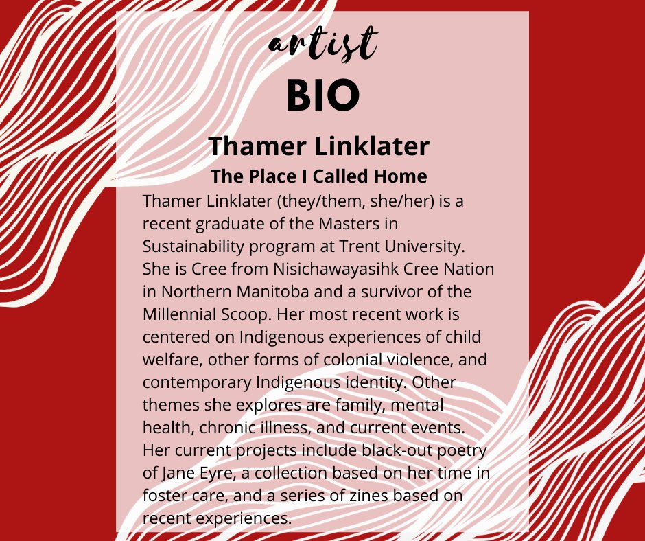 nogofringefest's tweet photo. Artist Bio: Thamer Linklater
The Place I Called Home
#FringeFests #NIFF2022 #caff #Peterborough #Indigenous #indigenousperformanceart #peterboroughperforms #LongLiveTheFringe https://t.co/r528zFk9b0