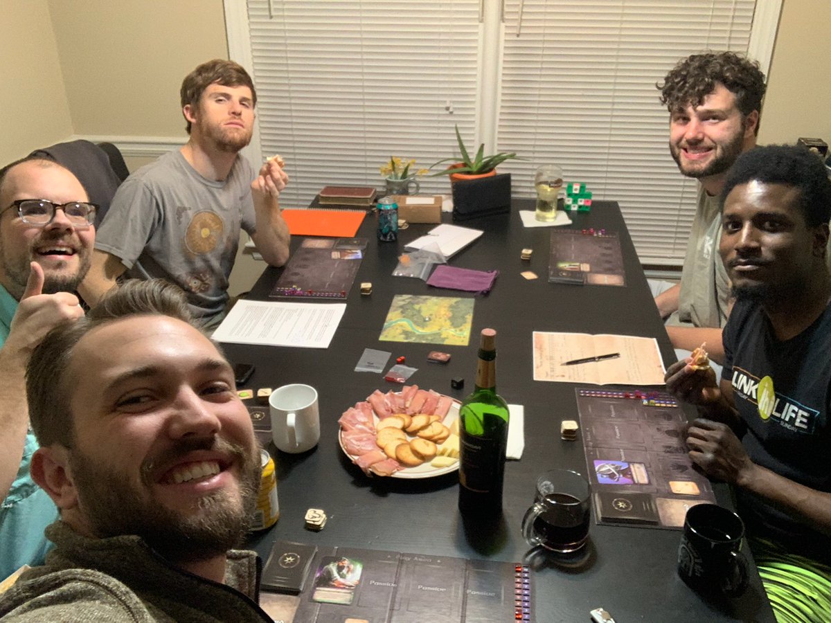 @jackson_pope @CoinFlipGames <a href="/SteveD_CCGames/">Steve Davies 🏴󠁧󠁢󠁷󠁬󠁳󠁿</a> <a href="/GetPostCurious/">Rita🔎PostCurious</a> @basketballage <a href="/NotThatNATO/">Nathan🇨🇦</a> <a href="/EuroGamerGirl/">Sarah Reed</a> <a href="/unfringedthings/">Chris Priscott - Unfringed</a> <a href="/caradocp/">@caradoc .bsky.social</a> <a href="/foxbo_games/">Stefan B</a> <a href="/Earth_To_Games/">Earth To Games (at home)</a> @capandbeard <a href="/mrmatthew/">Matthew Gravelyn</a> @Valhallan42nd I've playtested Echoes of the Sundering 4 times in the last 3 weeks and got solid feedback about the narrative structure! Also, first smoke test of my AI companion system had mostly positive results and now we test <a href="/DaKALZONE/">Kal Keiffer</a> version for higher player counts.