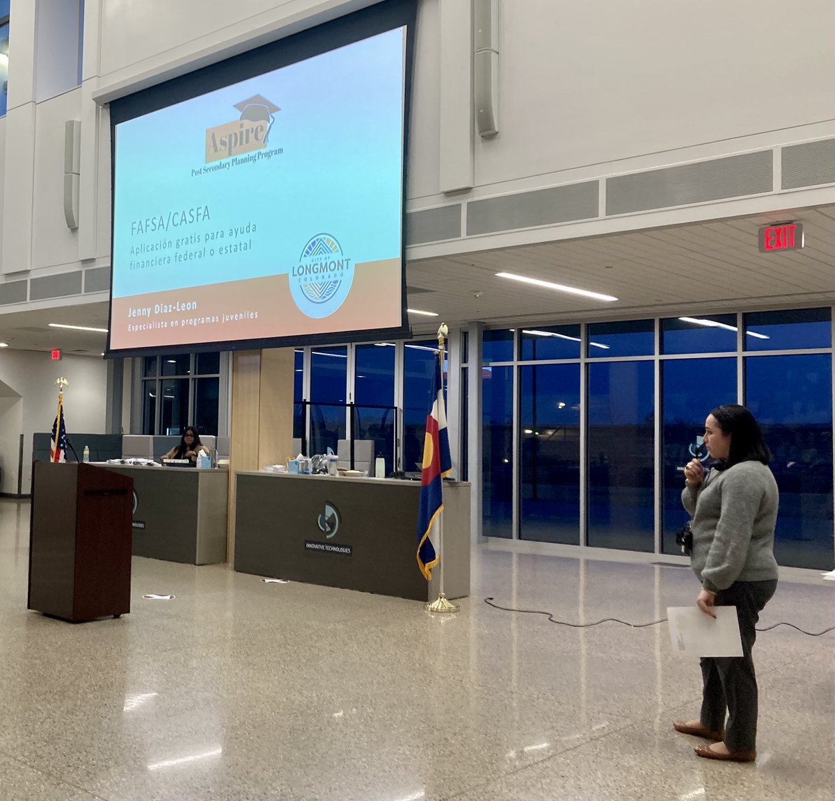 MrsLauer's tweet image. Our first 'FAFSA/CASFA Family Night' to support  Pathways to Teaching students was a hit! 174 families worked w/ St. Vrain family liaisons, counselors and administrators to pave the pathway to college AND teaching careers! @StVrainOPD @ServingStVrain @SVVSDsupt #stvrainstorm