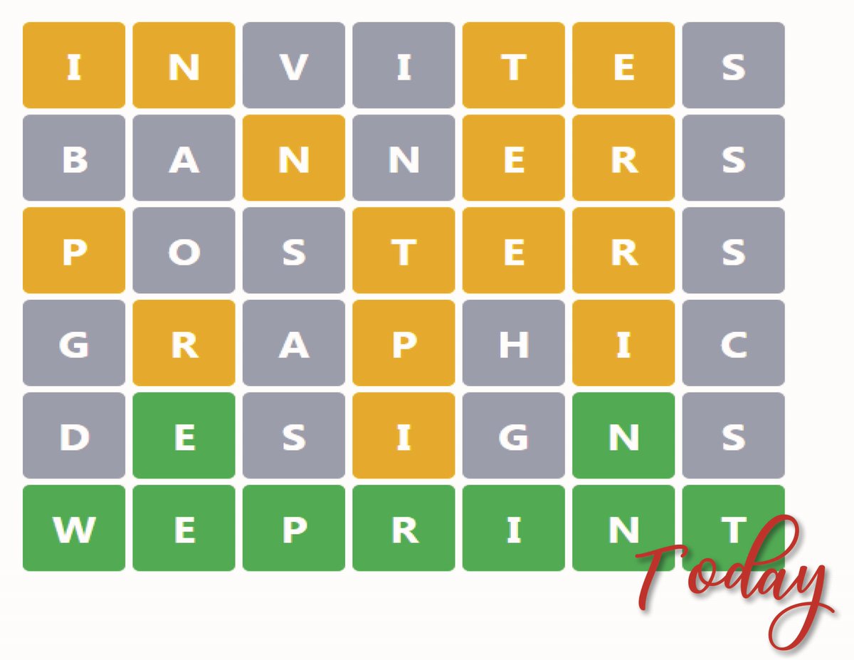 Don’t play around when it comes to choosing a printer!
We Print Today has over 40 years of experience.
Email your orders to info@weprinttoday.com - Upload on our website at weprinttoday.com/sendfile.php 
.
#signs
#copies
#printing
#shoplocal
#weprinttoday