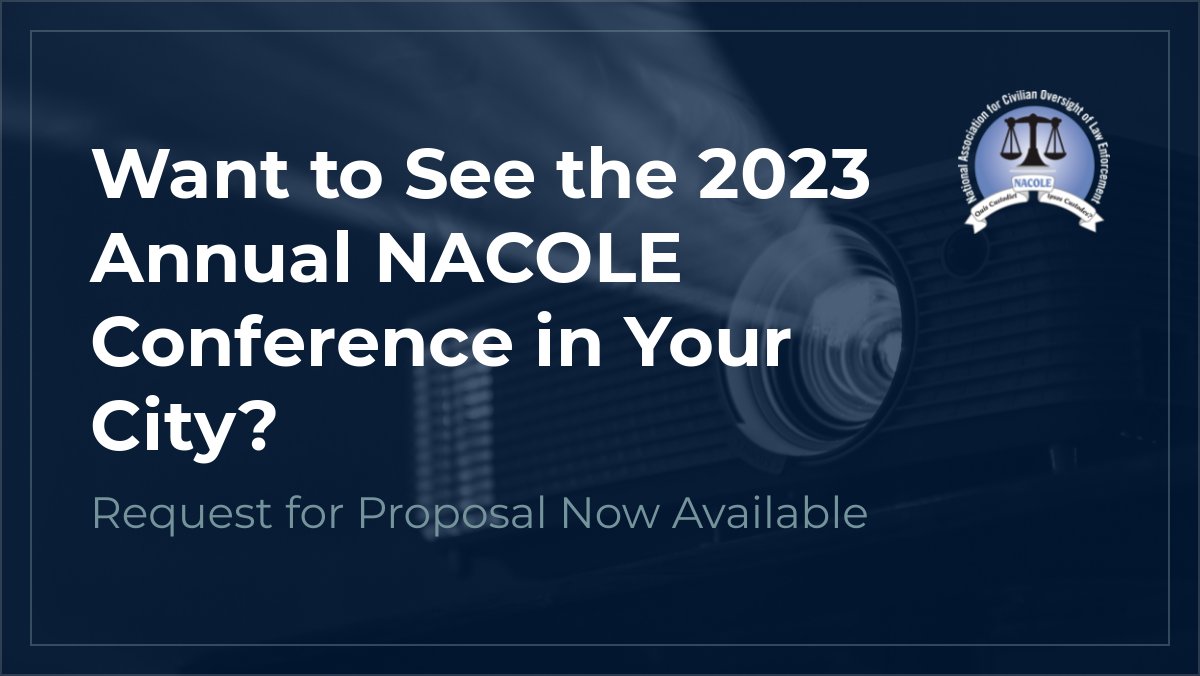 NACOLE on Twitter "We would like to bring the 2023 Annual NACOLE