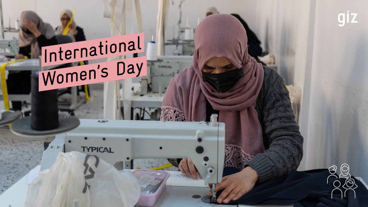 giz_gmbh's tweet photo. 👩💪Making women strong, not only on #WorldWomensDay. We promote the community & independence of women in 🇱🇾 Libya by opening centres for women. We involve the local authorities and women from the start. #sheroines
Find more information here: https://t.co/kdm38Wfyk4 https://t.co/r9DuBkRlPY