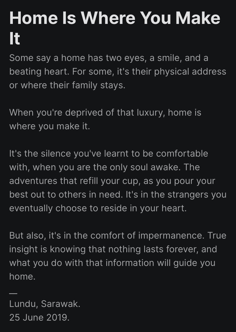 anidriamin's tweet photo. I’d love to hear: 

✨ Where is home to you? 

✨ How are you taking care of it? https://t.co/P6Rhabkqr0