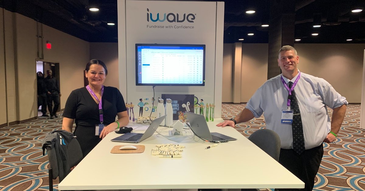 iWavePRO's tweet photo. We're so excited to be at #CASEDRIVE 2022 in New Orleans!  How great is it to be back at events in person again?! 🎉

If you're attending, stop by our booth to say hi to Lana and Jeremy!

#CASE #DRIVE #FuelYourEntireFundraisingStrategy #FundraiseWithConfidence https://t.co/hqFs9RlYKx