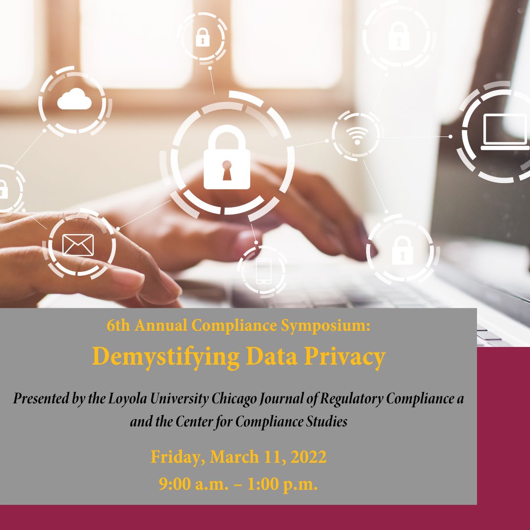 podvocate's tweet photo. This week, Marisa talks with experienced Chief Information Security Officer Bill Hanning. They discuss #privacy, #cybersecurity, and the roles of those working to keep data private and secure. This episode is a collaboration with @LoyolaLaw's Journal of Regulatory Compliance! https://t.co/rlW6VCHOor