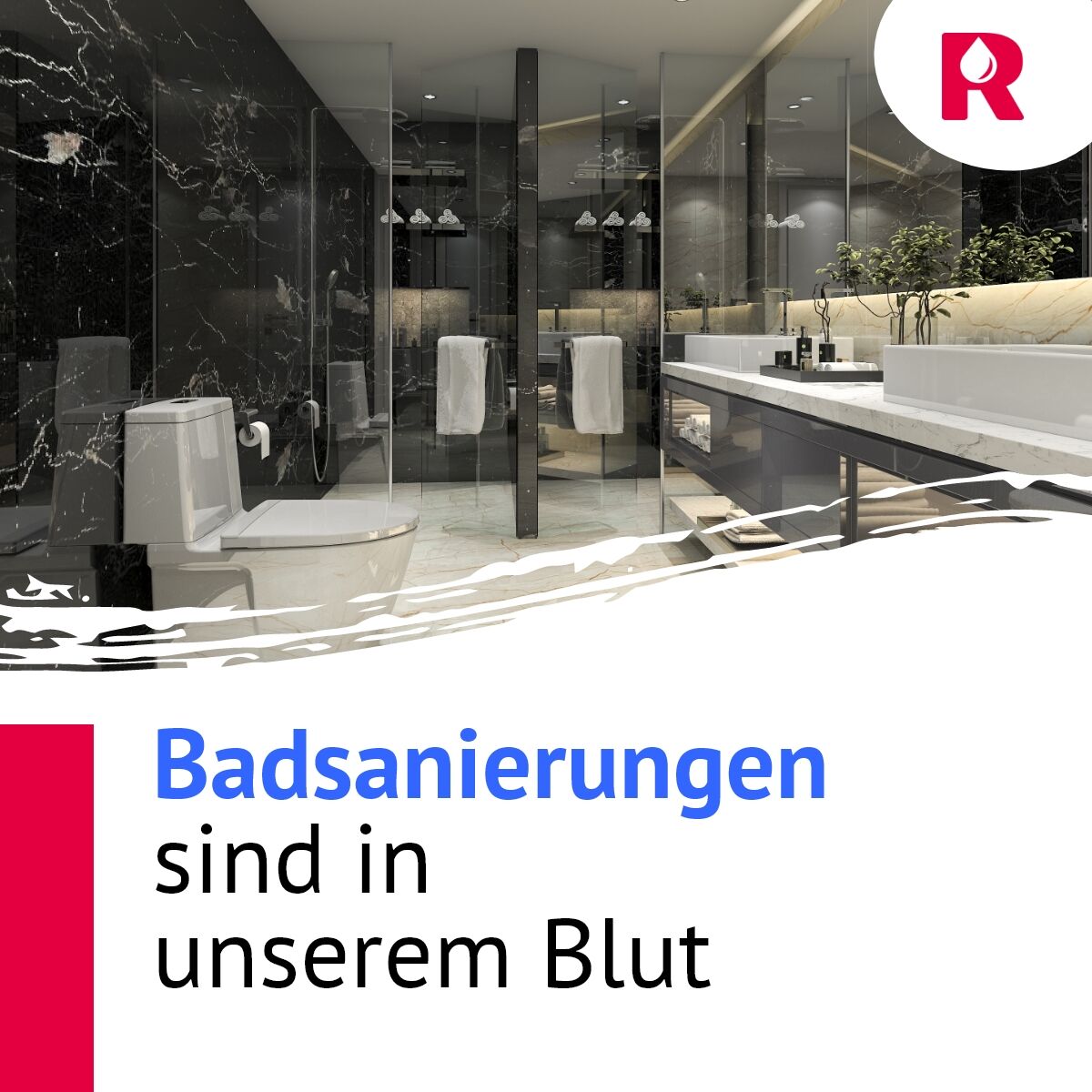 RenodalGroup's tweet photo. Wir sind Experten im Feld der Badsanierung und realisieren alle Badumbauten, führen sämtliche Sanitärinstallationen durch und verlegen neue Fliesen. Somit erstrahlt Ihr Bad im Nu in einem neuen Glanz. 

#badsanierung #handwerker #sanierung #münchen #RenodalHaustechnik #Renodal https://t.co/ozzmoIMrNk