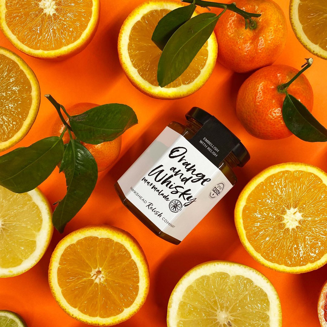 hawksheadrelish's tweet photo. Seville Oranges with a good dram of Whisky leaves a pleasing warmth on the palette, deliciously fruity and absolutely amazing on toast! 🤩

#HawksheadRelish #EmbellishWithRelish #Handmade #Hawkshead #Marmalade #GlutenFree #Orange #Whiskey #BuyLocal https://t.co/NIIne5cck3
