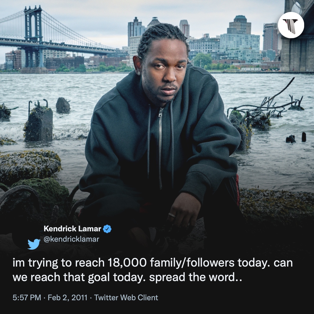 PigsAndPlans's tweet photo. Kendrick Lamar tweets, circa 2010-2011. Keep going. https://t.co/2XkhBij8ax