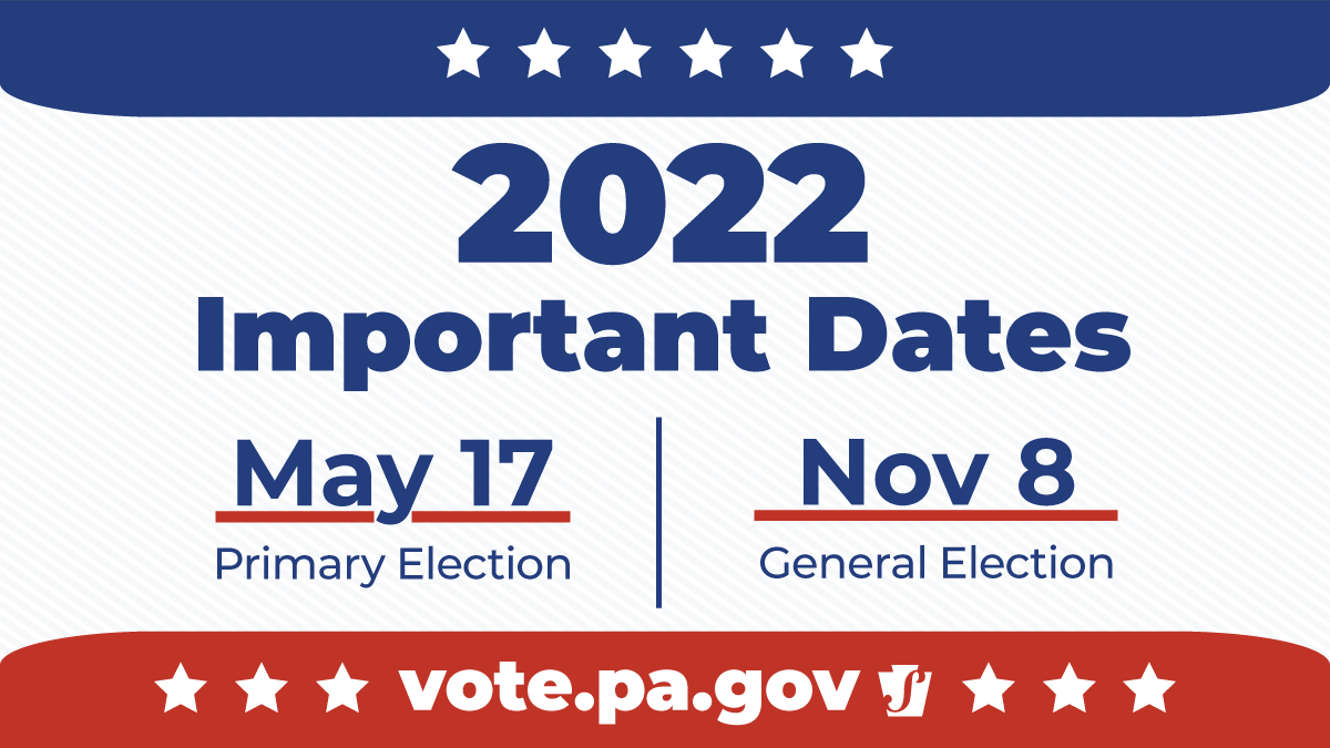Pa Election Calendar 2022 Pa Department Of State (@Pastatedept) / Twitter