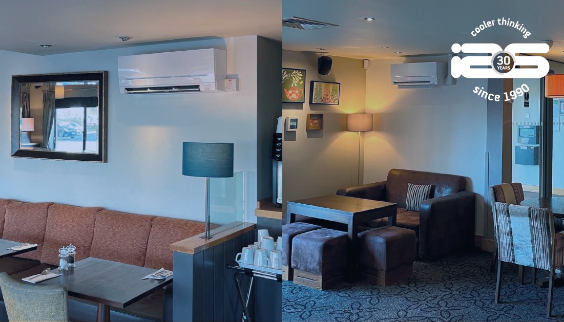 OFFICIAL_IRS's tweet photo. As a diamond quality partner, Industrial Refrigeration Services Ltd recently carried out an installation of Mitsubishi Electric 5KW AP Series wall mounted units for one of our customers ✅ For further information on our installations get in contact today: https://t.co/L8qrrnbFrE https://t.co/VoSep93ixz