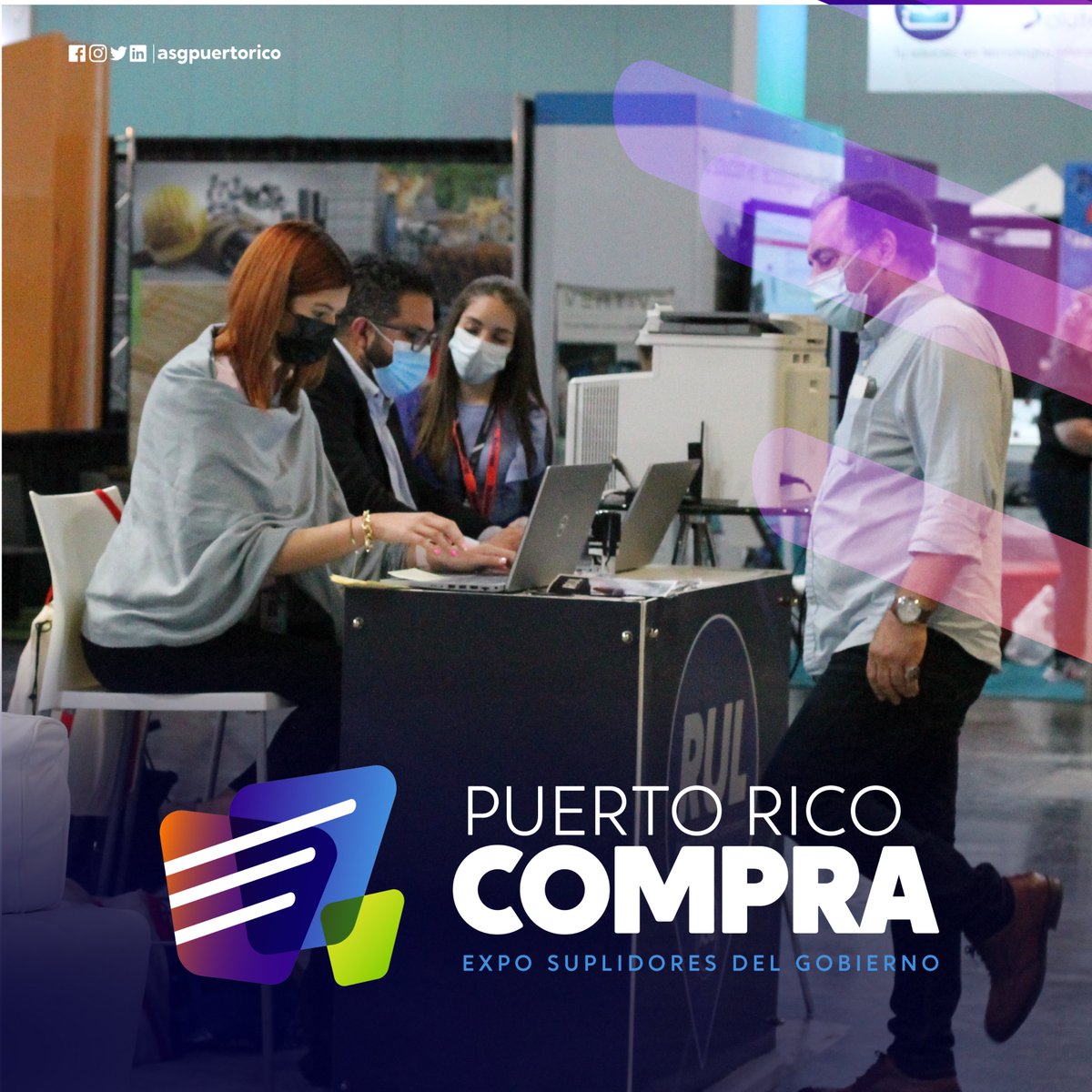ASGPUERTORICO's tweet photo. #ASGInforma | Sobre 100 personas se acogieron ayer al descuento de 25% al registrarse en el RUL y el RUP durante el evento #PRCompra. ¡No pierdas la oportunidad, visítanos en el Centro de Convenciones de Puerto Rico hasta las 4:00 p.m.!

@fortalezapr  #Gobierno #PuertoRico https://t.co/Ko7Yz5WuBP