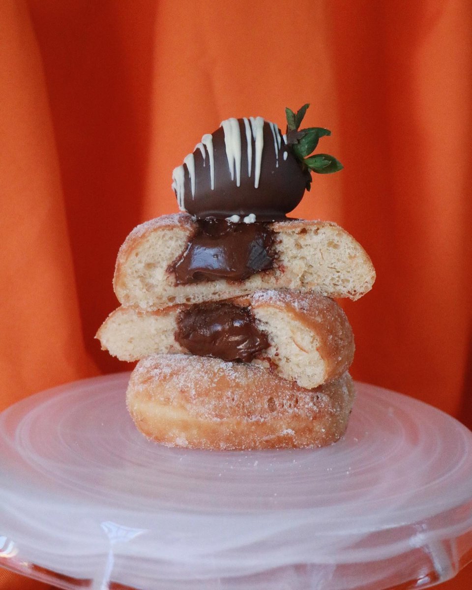 sproutconsults's tweet photo. It's National Donut Week! That means we're shouting out a great local business, @thehappydonutco! 

They make incredible 100% vegan donuts - we especially love the look of the Strawberry Cheesecake Donut. 

They deliver their donuts around Bristol, give them a try!

#donutweek https://t.co/JLf8ycBKNn
