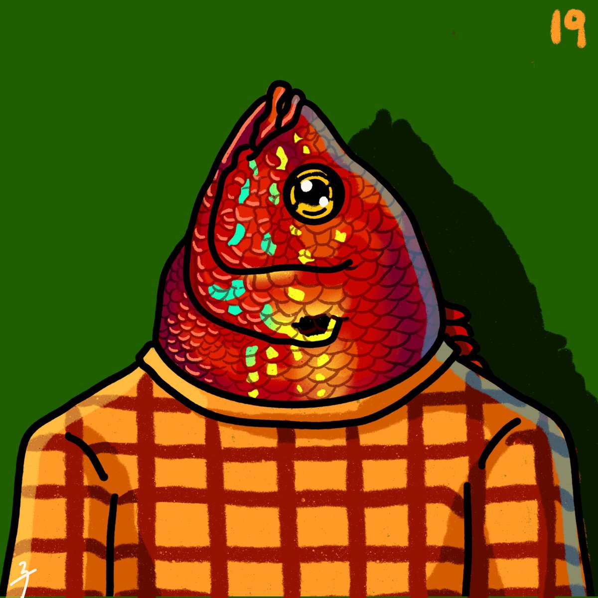 Fish_u_man's tweet photo. #UPDATE 
얼굴에 빤짝이 비늘이 있는 빨간색 물고기

#NFT #NFTCommunity #NFTCollection #NFTdrops #Nftarts #NFTartist #nftartgallery #artwork #OpenSeaNFT #opensea #aquarium #fish #fashion #아쿠아리움 #그림 

https://t.co/9l0jIEXeJq via @opensea https://t.co/kzbpzJ8eKI