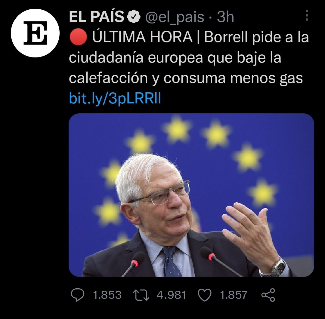 JMiguelGutierr's tweet photo. Todos tranquilos, la Europa progre eco-friendly ya tiene la solución a la escalada de precios.

1°. La culpa es tuya por consumir.
2° Solución: No consumas.

#ProgresNo https://t.co/lII3rRdrK6