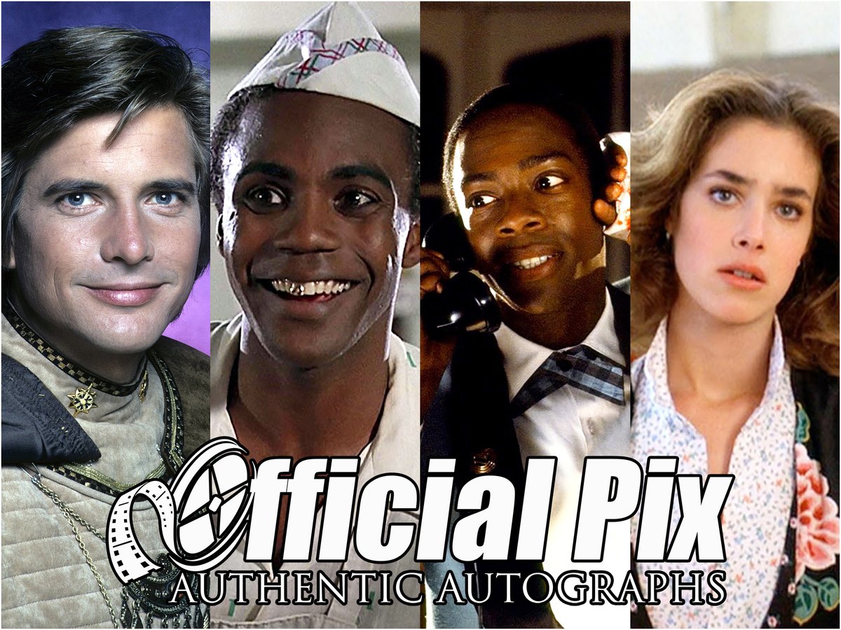 officialpix's tweet photo. LAST CALL for #DirkBenedict, #DonaldFullilove, #HarryWatersJr, #ClaudiaWells & #KevinThompson Pre-Orders! Select from dozens of options through TODAY ONLY & be sure to grab your signed copy of Kevin's brand new book "My Journey To Endor" too! Head to https://t.co/t6MnNM2TaA now. https://t.co/aCdZrGVi32