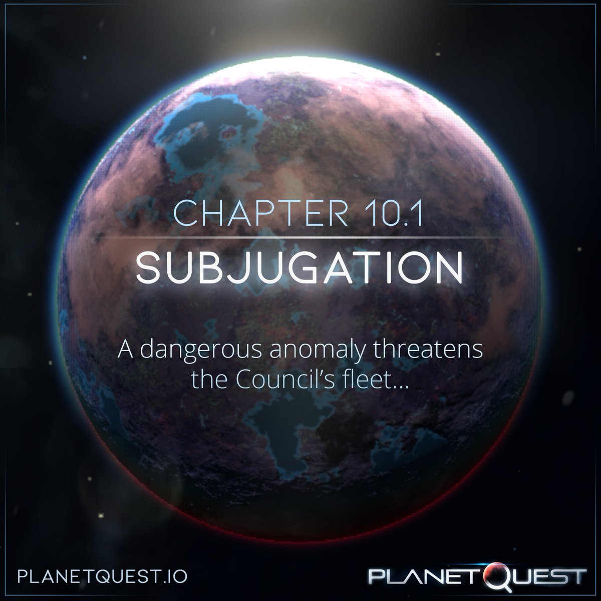 JoinPlanetQuest's tweet photo. 🔔New #PQStory!🔔

After the escape of the pirate lord Montez, something is amiss with the mass of light beyond the Core Systems… 

Many lives are at risk as the Council is forced again to make a swift and decisive call.

Choose your path at https://t.co/lr0jdt6GwW https://t.co/EF4X49Edzl