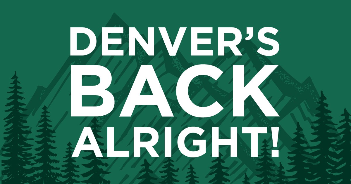 FlyHIA's tweet photo. ๐ต Everybody, yeah. On April 29th, yeah. ๐ต
๐ต Everybody, get your non-stop flights. ๐ต
๐ต Denver's back, ALRIGHT! ๐ต
#AltogetherBetter #AltogetherDenver
Book non-stop service with @FlyFrontier from @FlyHIA today at: https://t.co/806pBbQKrN https://t.co/8Zi4PTPhww