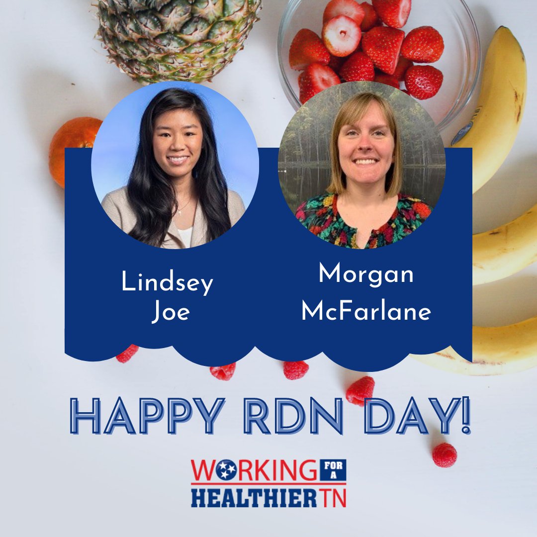 WFHTN's tweet photo. Happy Registered Dietitian Nutritionist Day to Wellness Coordinators Lindsey and Morgan! #DYK to become an #RDN, you need a four-year undergrad degree, complete a 1,200-hour dietetic internship, pass a board-certified exam and complete continuing education credits? https://t.co/59CYXKV8gr