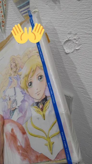 仕事部屋の原稿置き場見てみたらあった…昔描いたどうじんしが…アナログ…
原稿もちゃんと保管してあった 