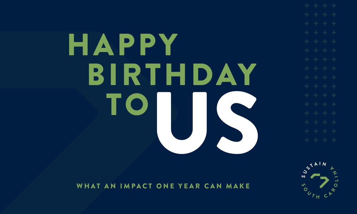 _Sustain_SC's tweet photo. We are celebrating today and thanking all those who have joined us on the journey to make our state more sustainable! #Sustainability #sustainsc #commerceandconservation https://t.co/t5aOKSdYKt