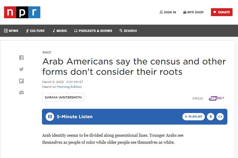 McCutcheonSays's tweet photo. Identify, classification, and power on @NPR this morning. #UScensus
https://t.co/5VLWmEwkRT https://t.co/640wsCNhPs