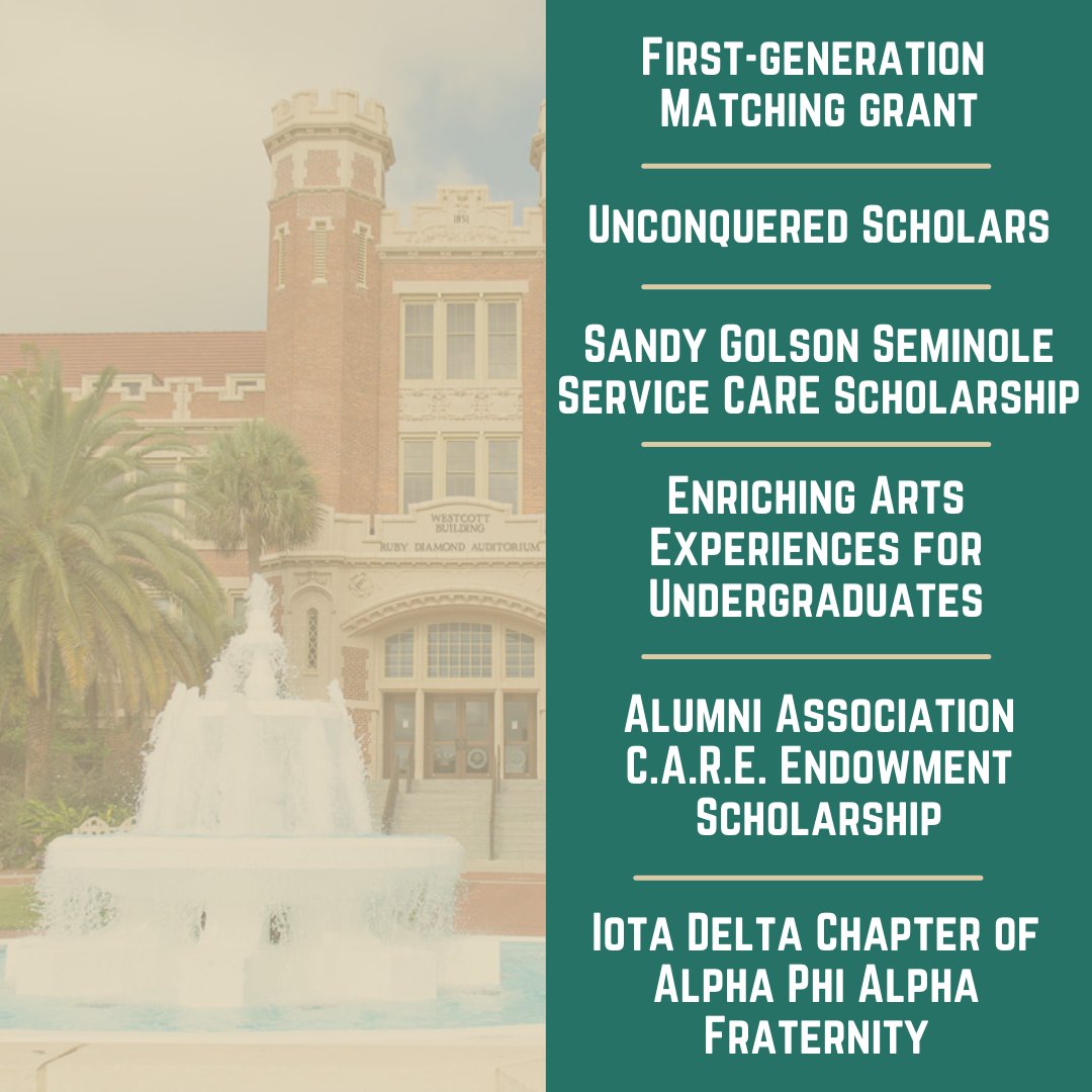 Today is the day! CARE students can benefit directly from 1 of 6 Great Give Projects. Each project has a different goal and any amount given is appreciated. Join in on the giving and help FSU reach the goal of having 4,500 donors. Visit linktr.ee/care_fsu for links to give.