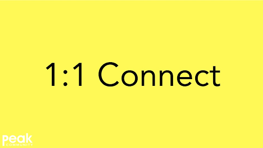 peak_community_'s tweet photo. Woohoo!! It’s here! Our Peak members’ favorite program of the year - and our first 1:1 Connect of 2022!! Don’t forget to sign up! #peakcommunity #marketing https://t.co/kcY5FXsP4h
