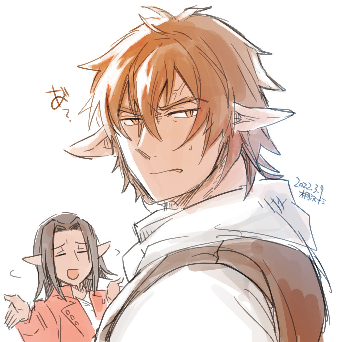 アトカさん、原作では周りの女性陣から恋愛対象として見られてないところとか好き。 