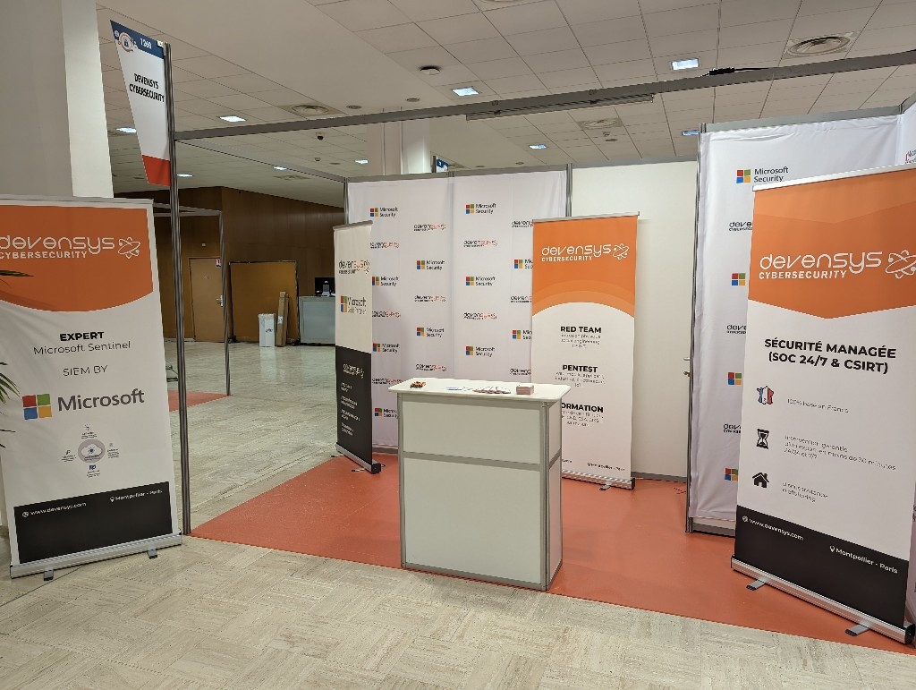 Devensys Cybersecurity (@devensys_fr) on Twitter photo ⚡ En direct de <a href="/AccesSecurity/">Salon AccesSecurity</a> à Marseille ⚡
Vous souhaitez discuter #Cybersécurité ? Passez nous voir sur le stand 126B ! ⚡ En direct de <a href="/AccesSecurity/">Salon AccesSecurity</a> à Marseille ⚡
Vous souhaitez discuter #Cybersécurité ? Passez nous voir sur le stand 126B !