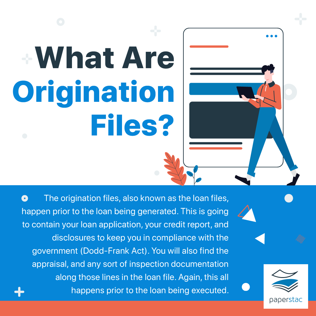 paper_stac's tweet photo. The origination files, happen prior to the loan being generated. This is going to contain your loan application, credit report,&amp; disclosures to keep you in compliance with the government. You will also find the appraisal, &amp; any sort of inspection documentation. #financialliteracy https://t.co/sLHC25YlVR